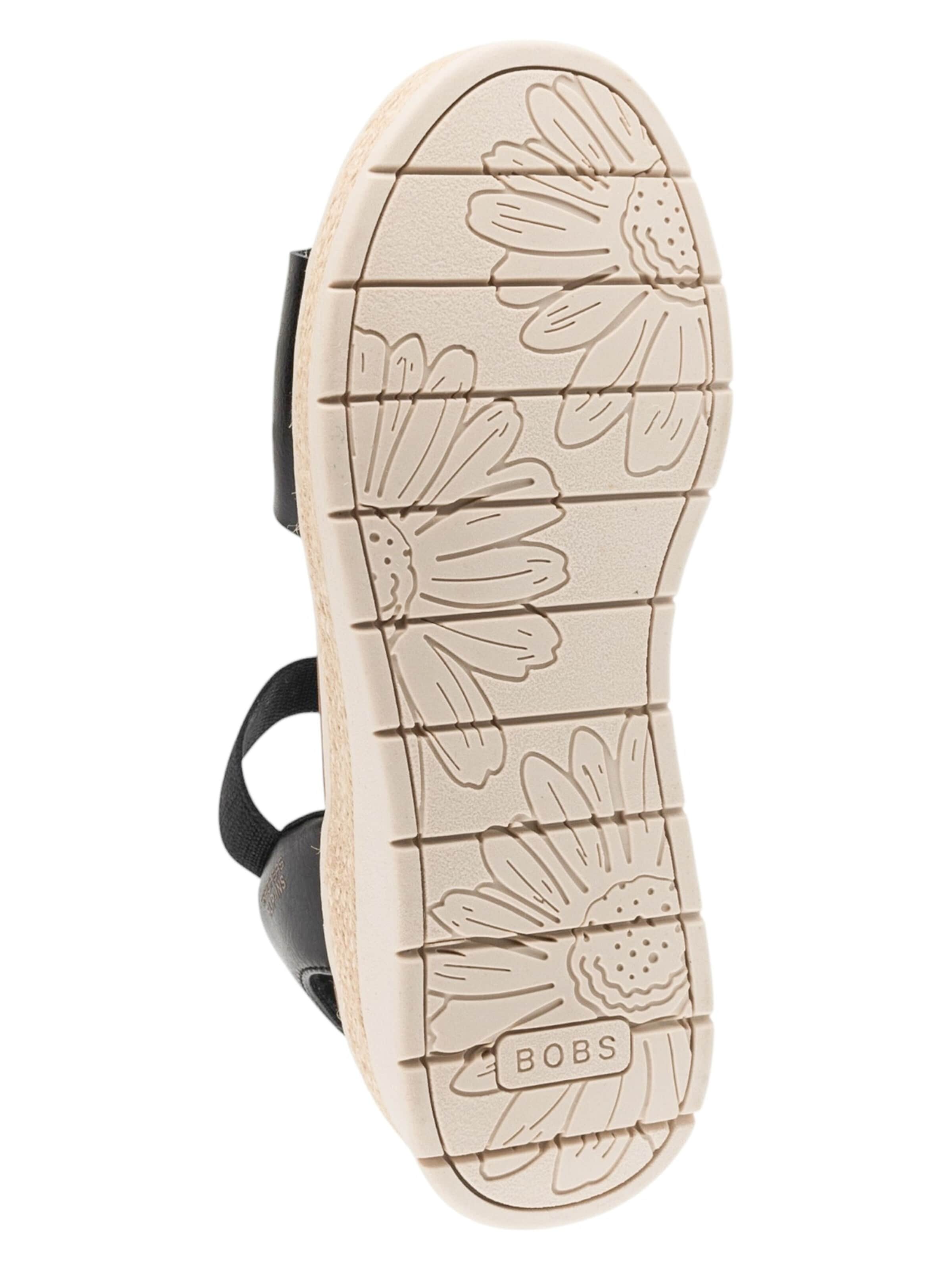 SKECHERS Sandaal 'Bobs Sun Ray' in Zwart