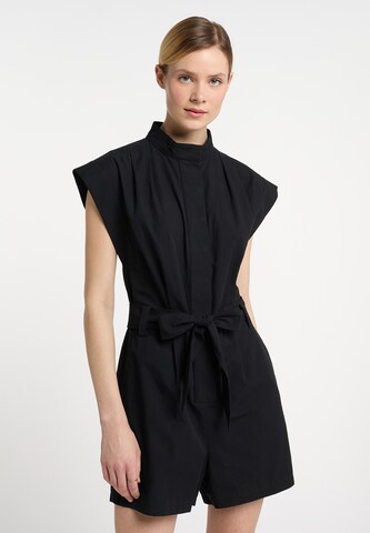 DreiMaster Klassik Jumpsuit in Zwart: voorkant