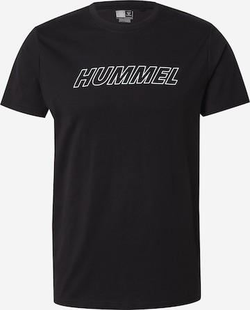 Hummel Performance shirt 'Callum' in Black: front