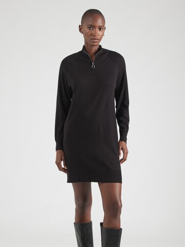 Rochie tricotat 'VMHAPPINESS' de la VERO MODA pe negru: față