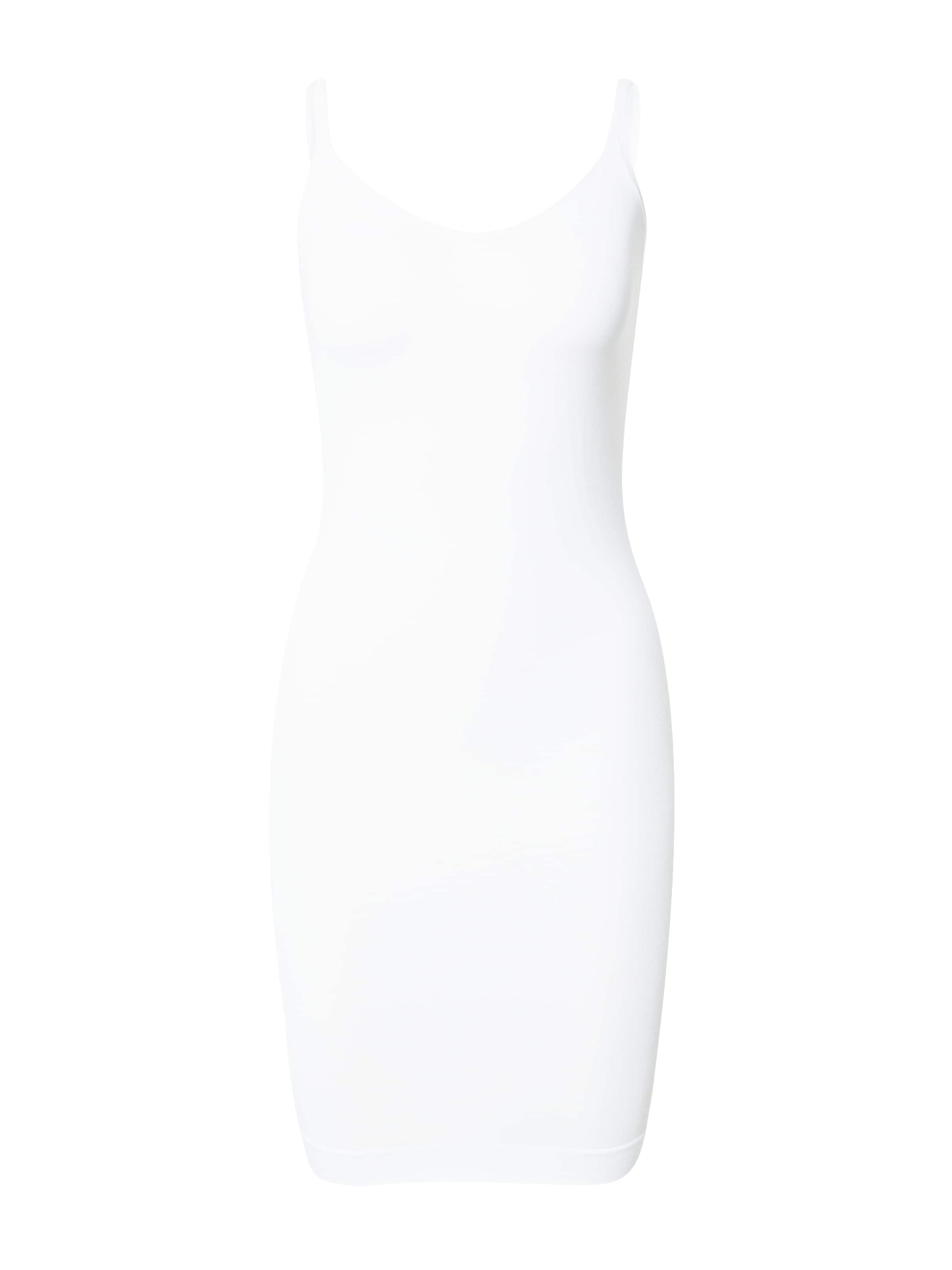 PIECES Korsetkjole i hvid: forside