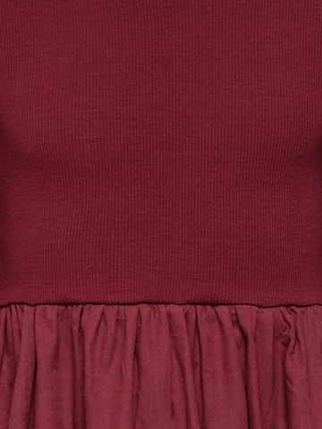 Only Mini - Vestido 'KMGTRINNY' en rojo