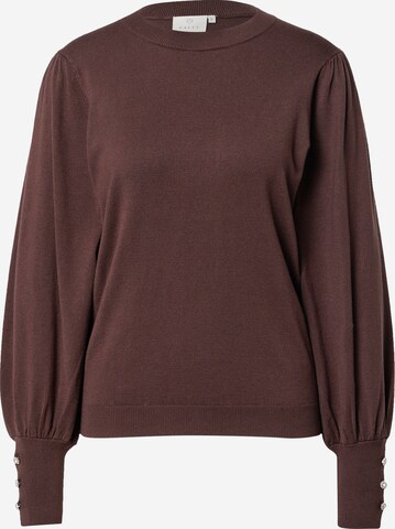 Kaffe Sweater 'Jessa' in Brown: front