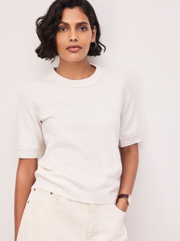 Next Sweater in White: front