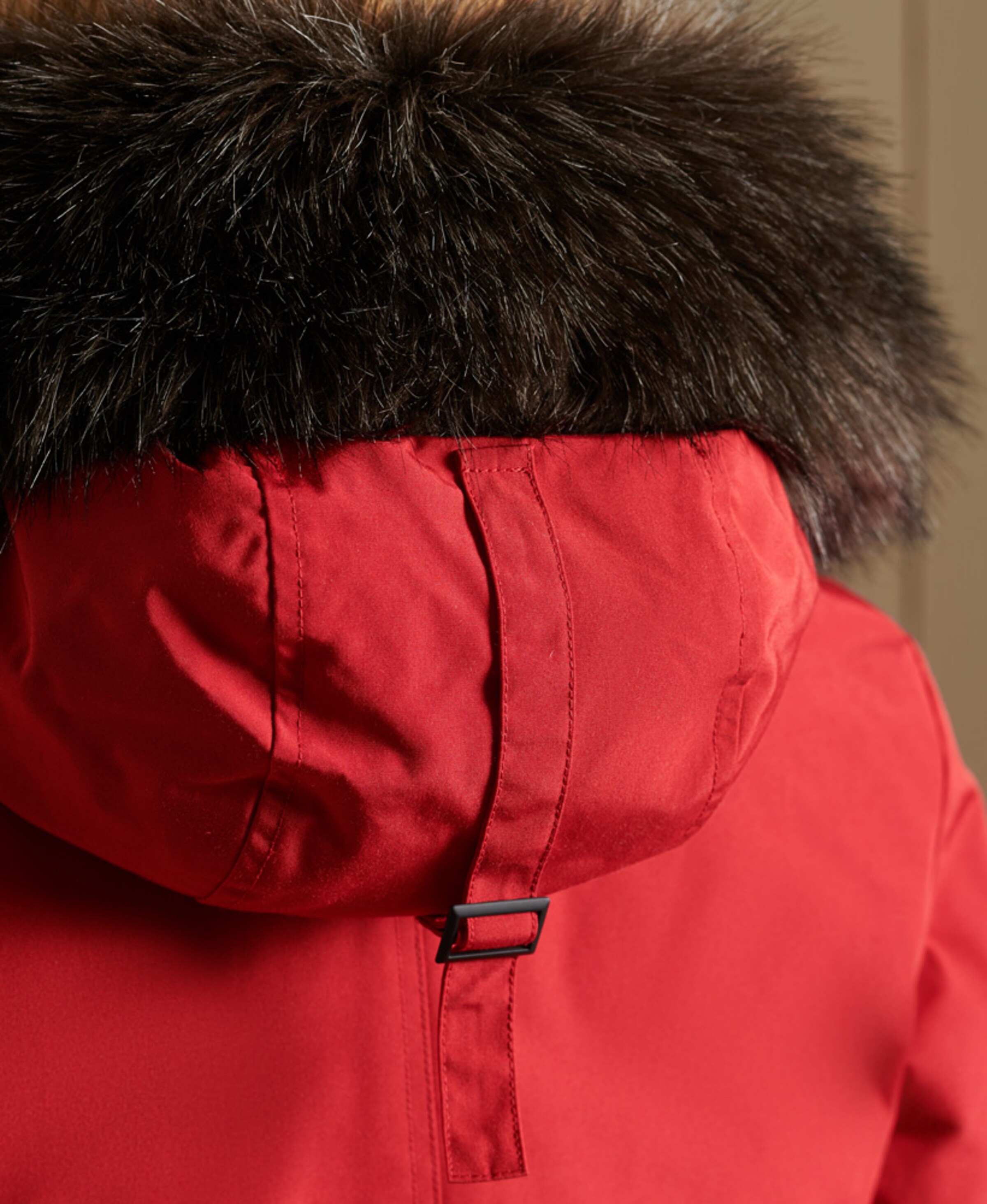 Frauen Jacken Superdry Winterparka 'Rookie' in Rot - GL69284 Frauen Jacken Superdry Winterparka 'Rookie' in Rot - GL69284