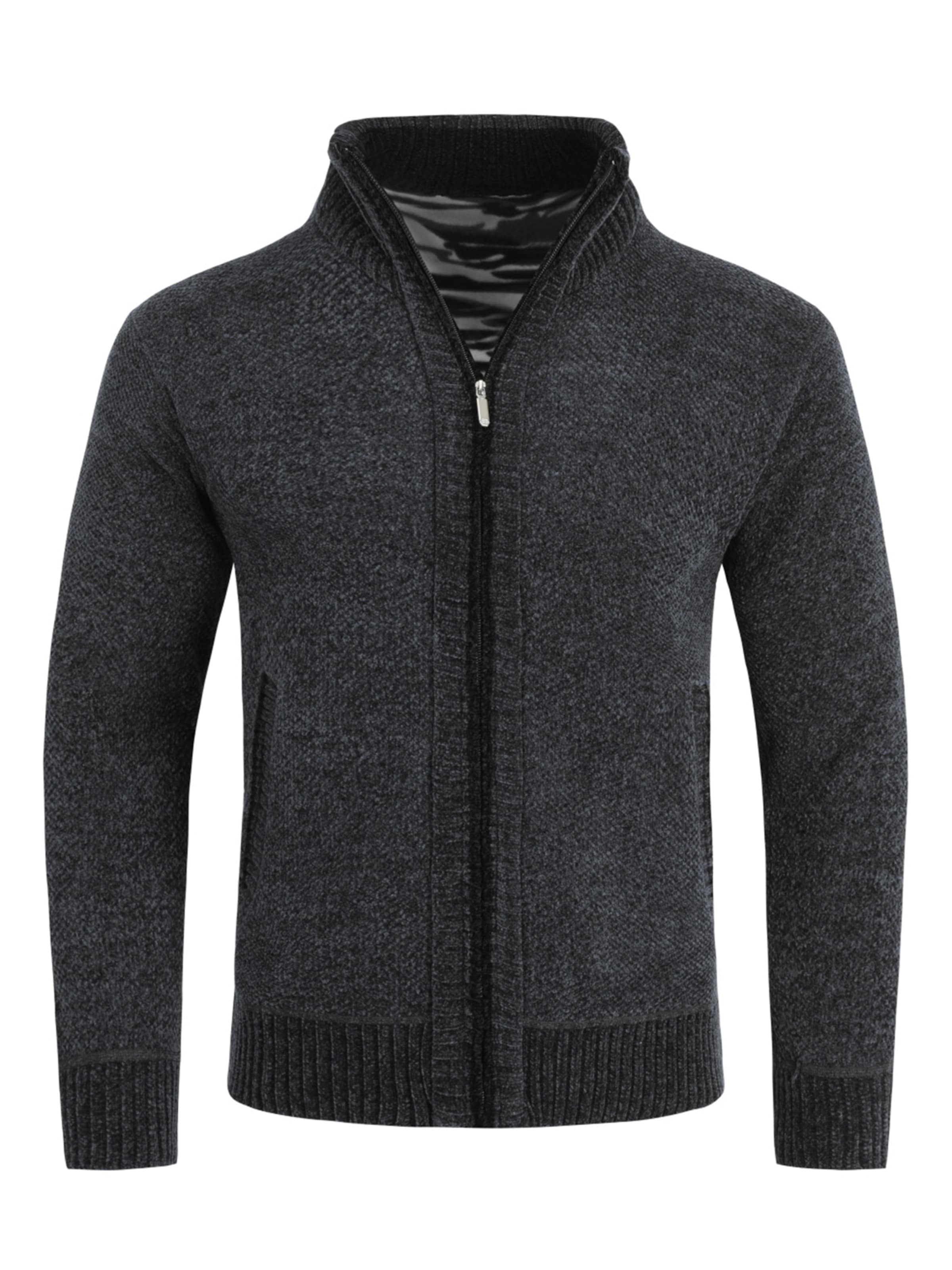 Youthup Knit Cardigan in Dark grey, Item view