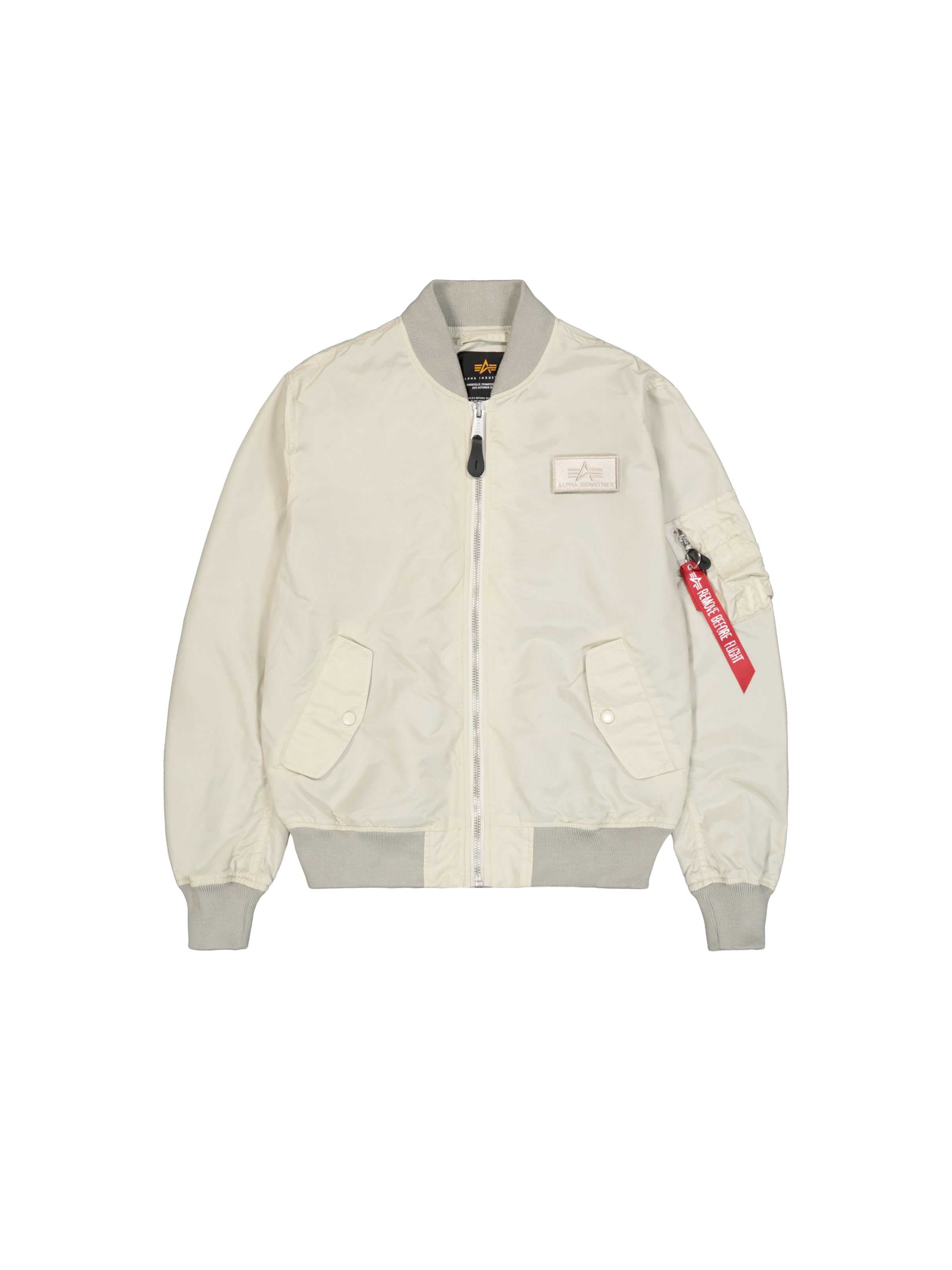 ALPHA INDUSTRIES - Chaqueta de entretiempo en gris: frente