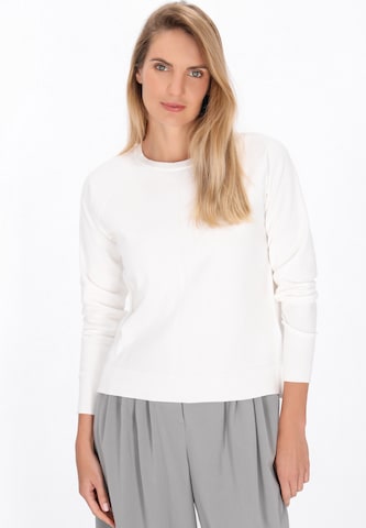 usha WHITE LABEL Trui in Wit: voorkant