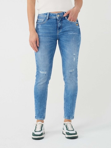 Gang Slimfit Farkut '94AMELIE CROPPED ' värissä sininen: etupuoli