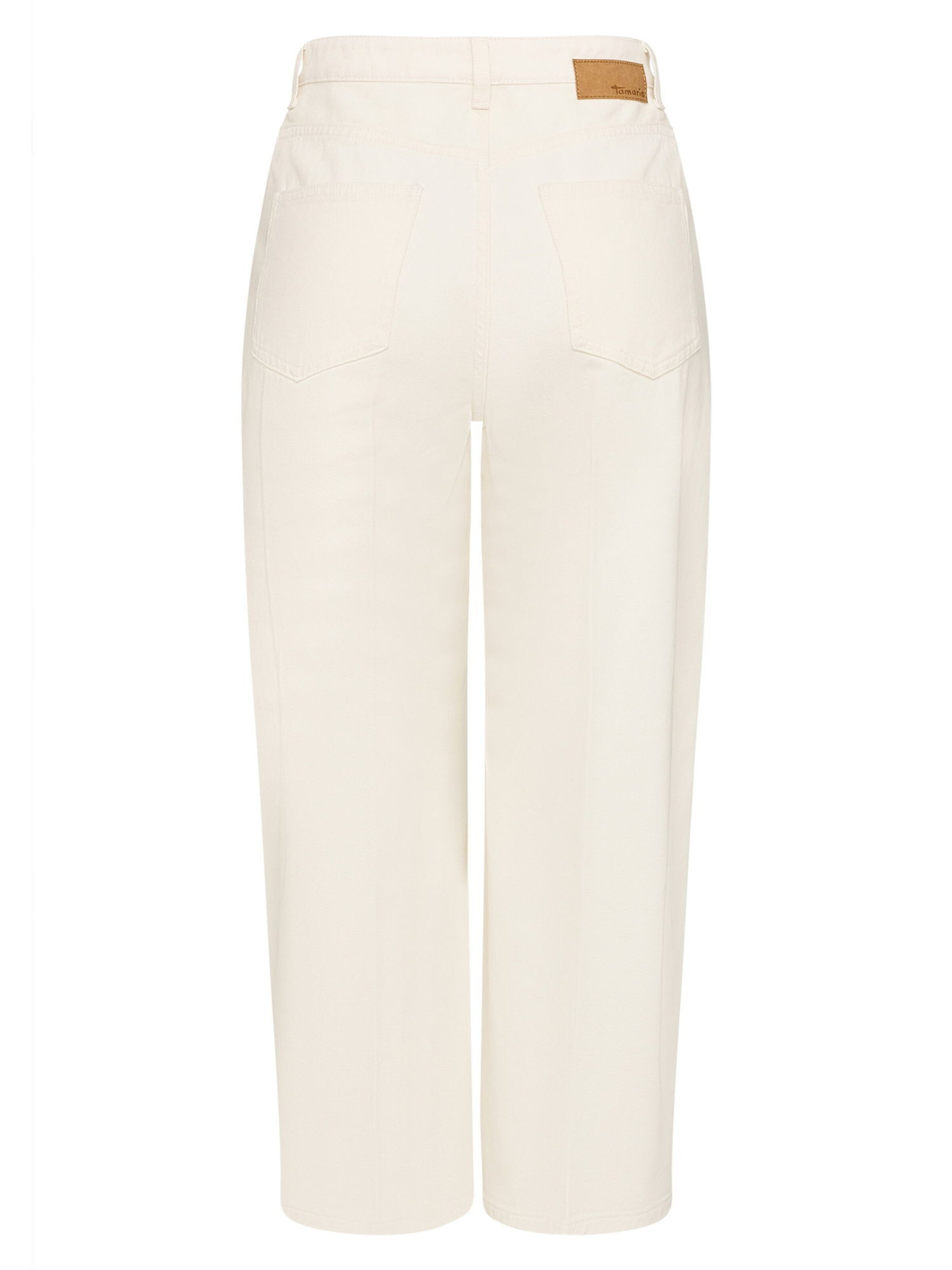 Wide Leg Jean Tamaris en blanc