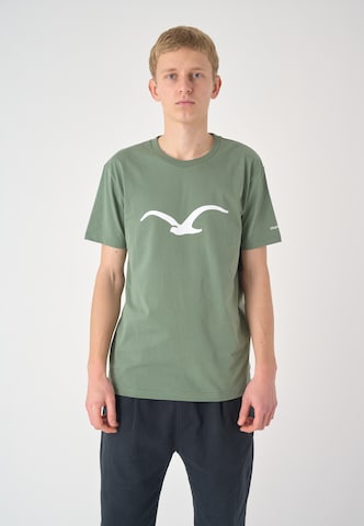 Cleptomanicx Shirt 'Mowe' in Green: front