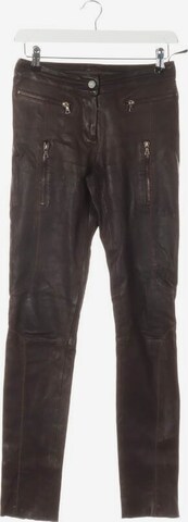 Drome Pants in XS in Brown: front