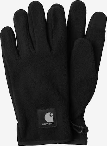 Muffole 'BLEVIN GLOVES BLACK' di Carhartt WIP in nero: frontale