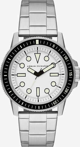 ARMANI EXCHANGE Analog Watch in Silver: front