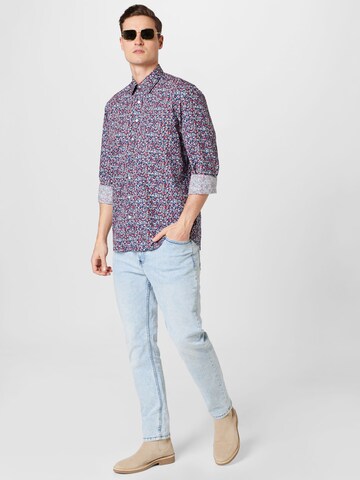 Coupe regular Chemise Jack's en mélange de couleurs