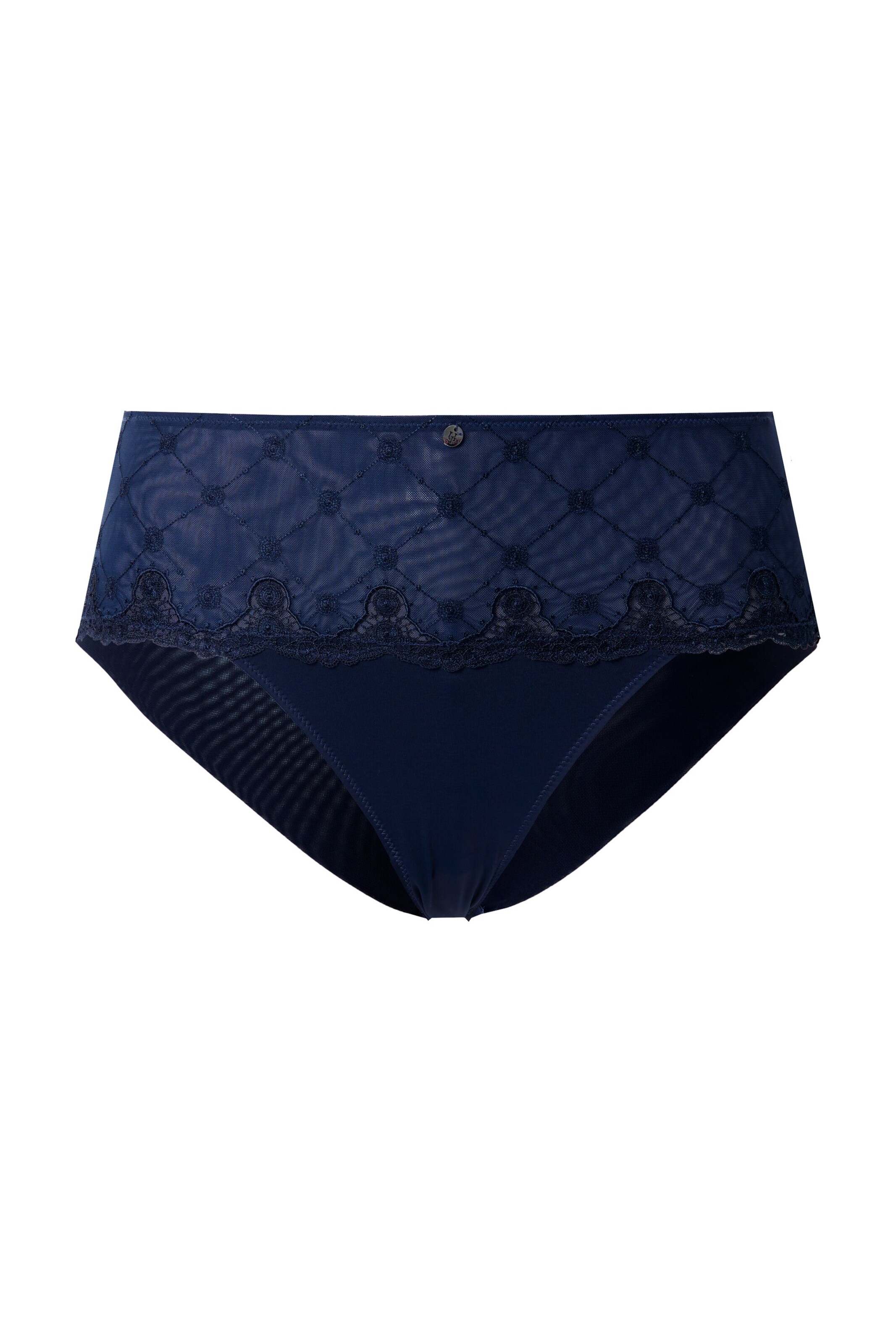 Ulla Popken Slip in Blau: Vorderseite