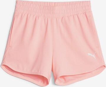 PUMA Regular Broek 'Active' in Roze: voorkant