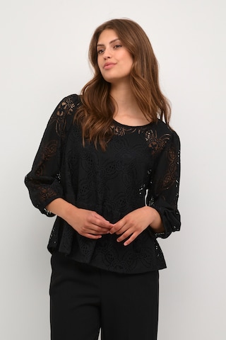 Kaffe Blouse 'Paula' in Black: front