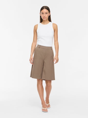 VILA - regular Pantalón 'VIVarone' en gris
