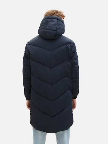 TOM TAILOR DENIM Winterparka in Blauw
