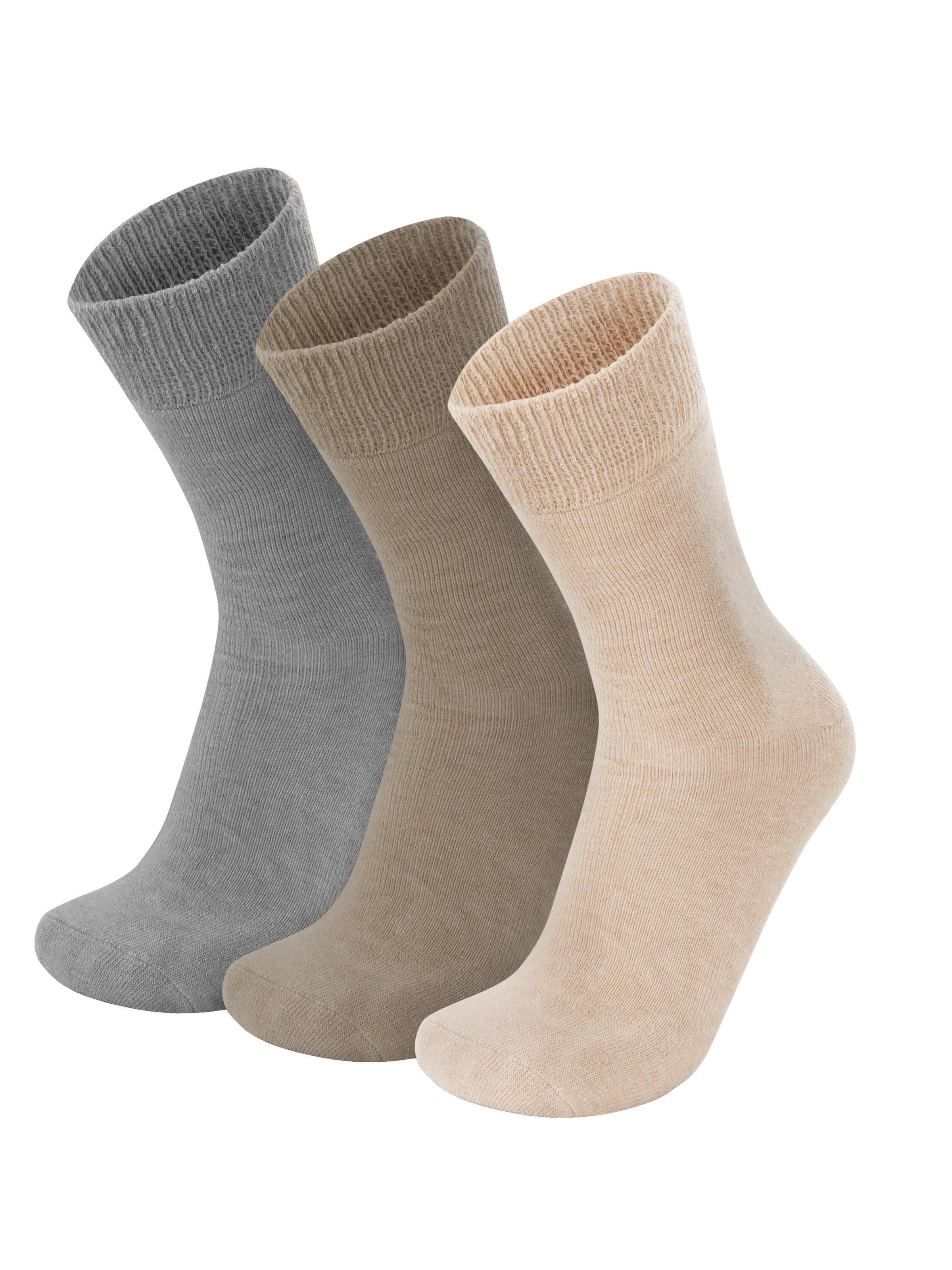 normani Socken in Beige: Vorderseite