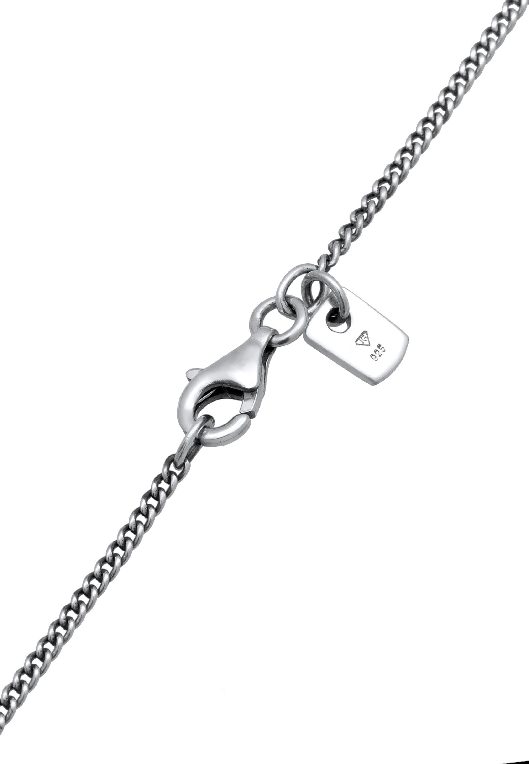 KUZZOI Ketting 'Stern' in Zilver