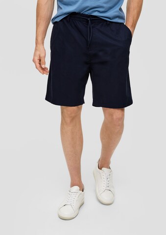 s.Oliver Regular Hose in Blau: Vorderseite
