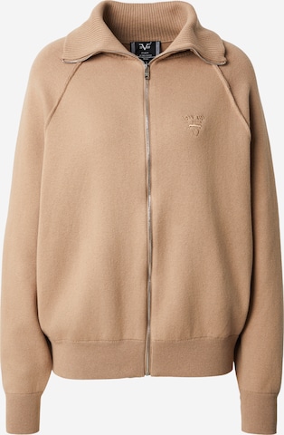 19V69 ITALIA Kardigan 'Almira' – béžová: přední strana