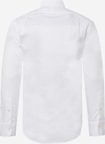 Coupe slim Chemise Polo Ralph Lauren en blanc