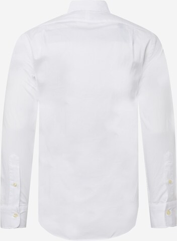 Slim fit Camicia di Polo Ralph Lauren in bianco