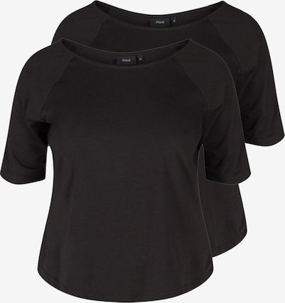 Zizzi Shirt in de kleur Zwart, Productweergave