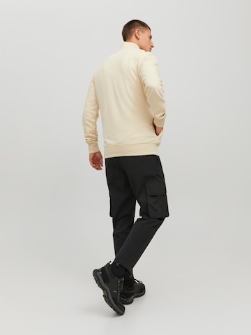 JACK & JONES Sweatjakke i beige