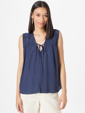 Esprit Collection Blouse in Blue: front
