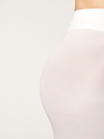 CALZEDONIA Tights 'Soft Comfort' in White