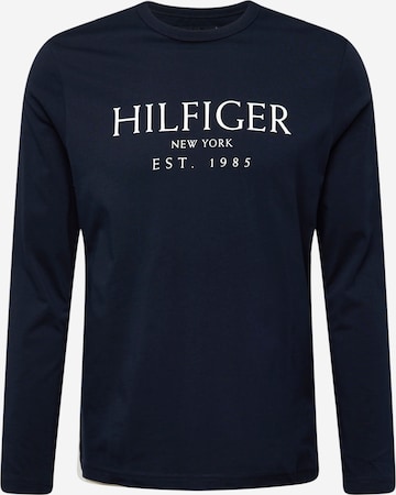 T Shirt TOMMY HILFIGER en Bleu Marine ABOUT YOU