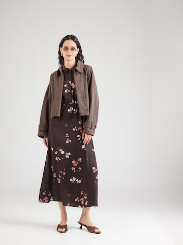 VERO MODA Obleka 'VMNEWHALLIE' | rjava barva