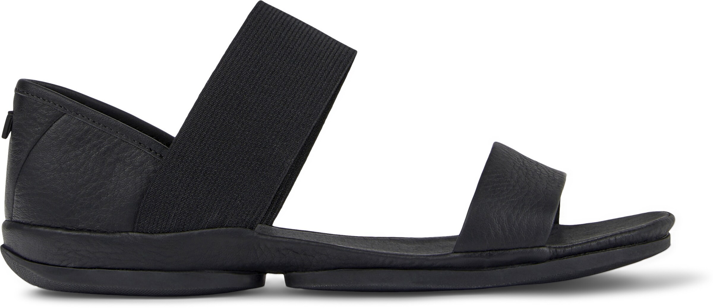 CAMPER Remmisandaalit 'Right Nina' värissä musta: etupuoli