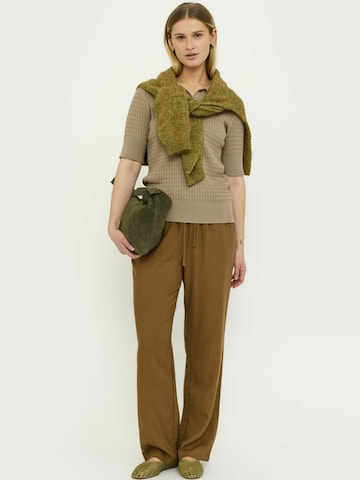 Soft Rebels Szabványos Nadrág ' SRYindi ' - barna