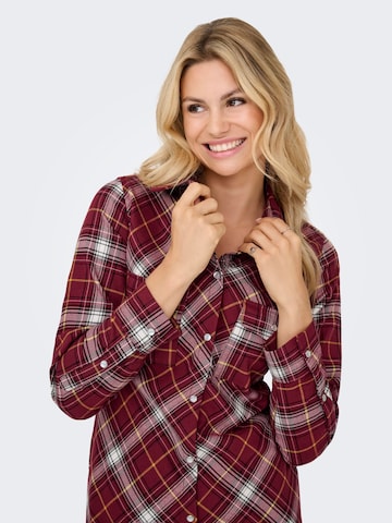 ONLY Kleid in Rot