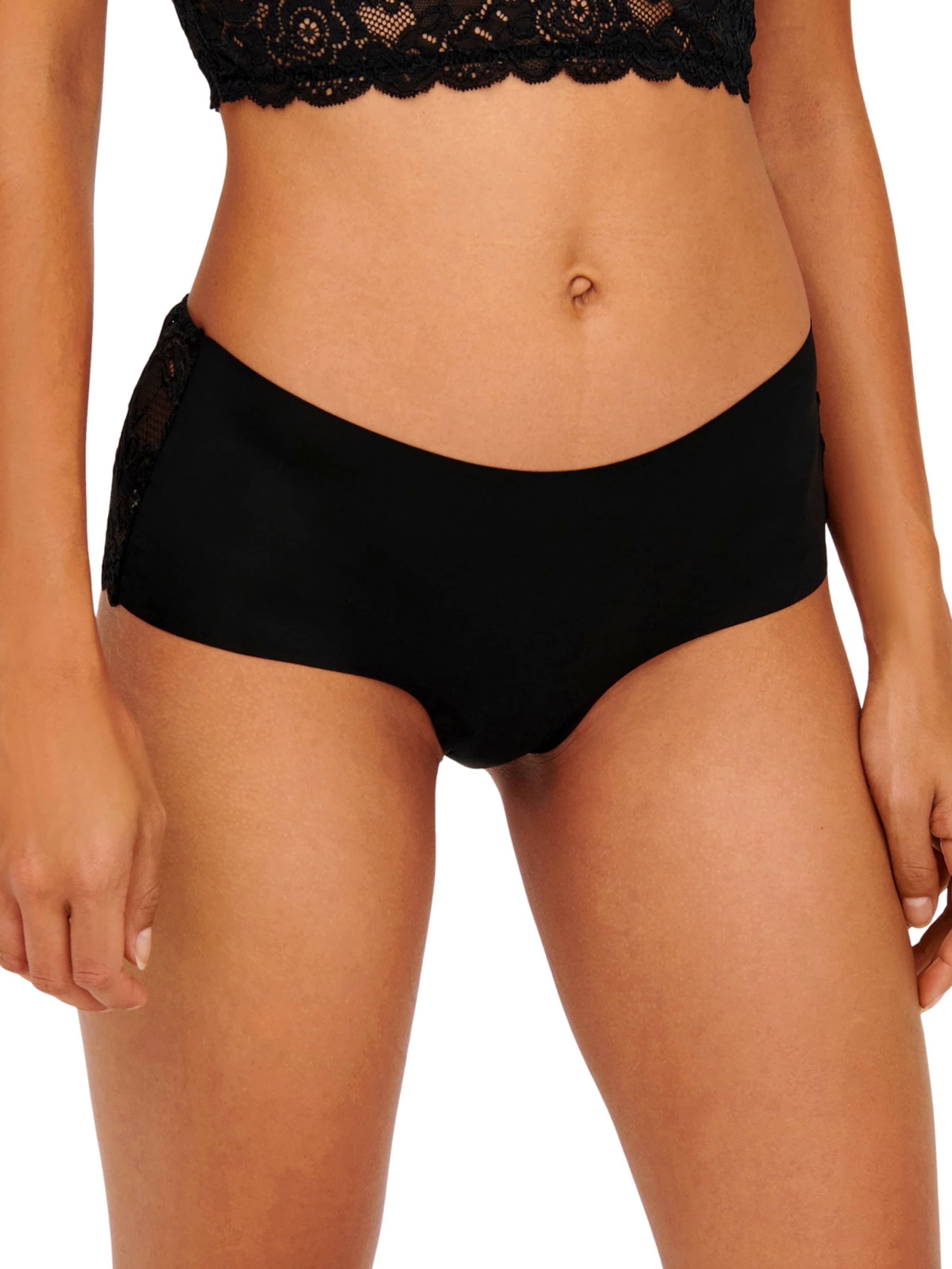 Culotte 'Chloe' ONLY en noir : devant