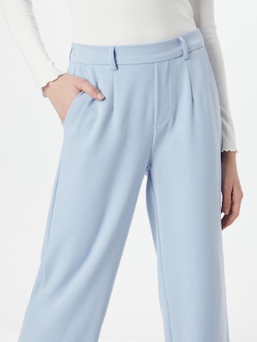 OBJECT Wide leg Pants 'Lisa' in Blue