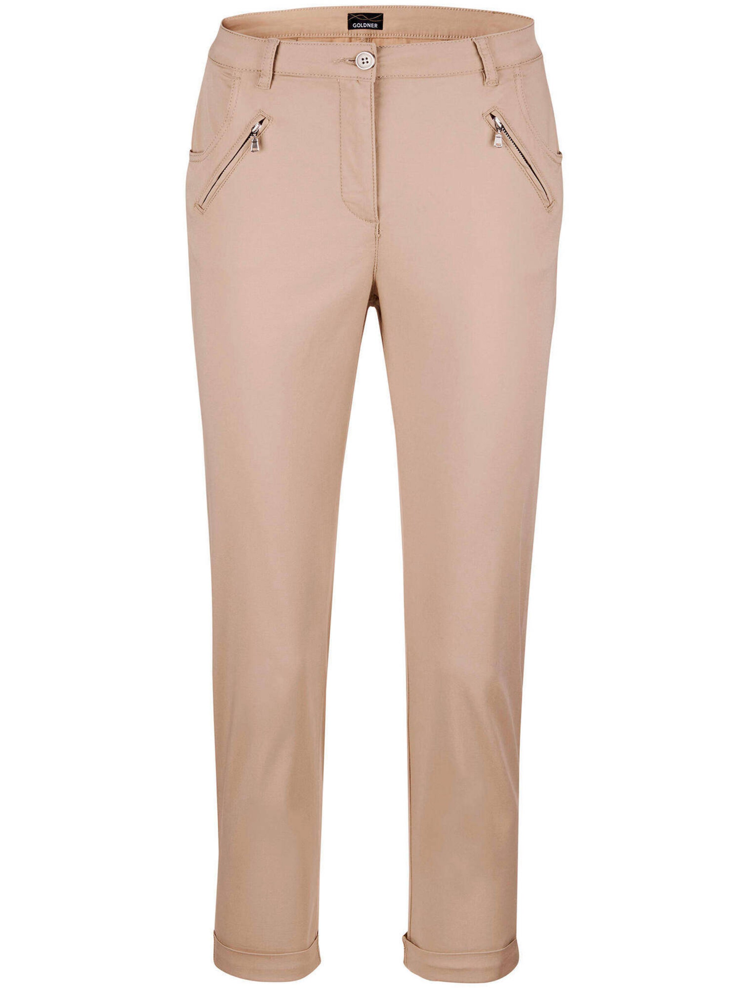 Goldner Chino in Beige: voorkant