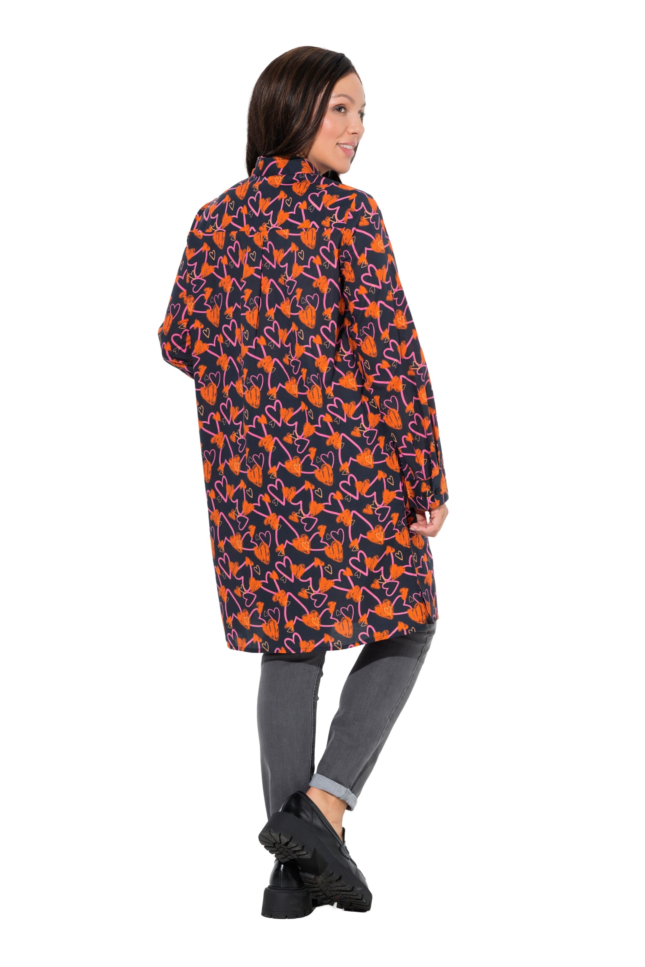 Ulla Popken Bluse in Schwarz