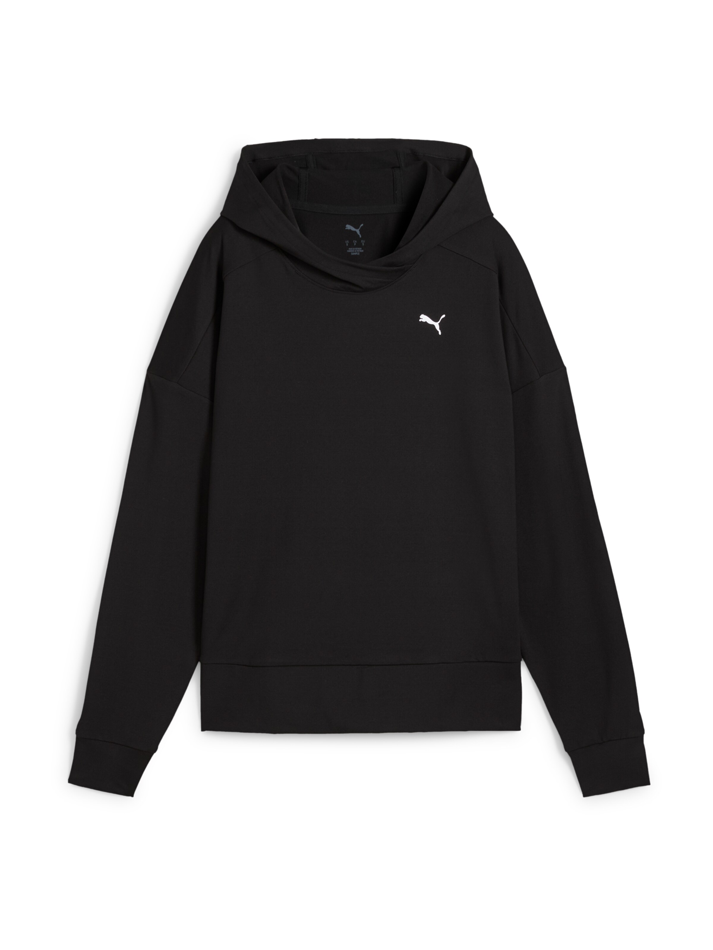 Felpa sportiva 'Cloudspun' di PUMA in nero: frontale