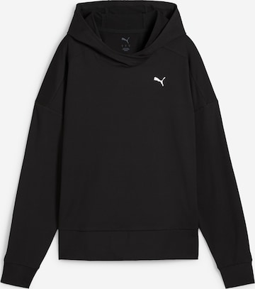 PUMA Sportsweatshirt 'Cloudspun' in Schwarz: Vorderseite