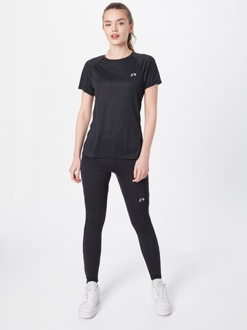 Newline Skinny Sportsbukser i sort