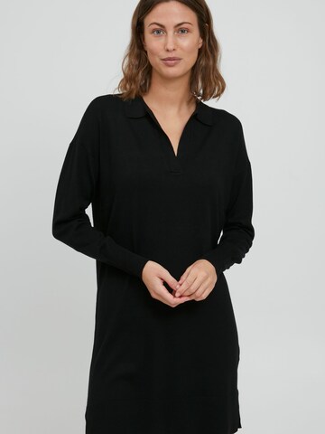 Fransa Strickkleid ' Emalva ' in Schwarz