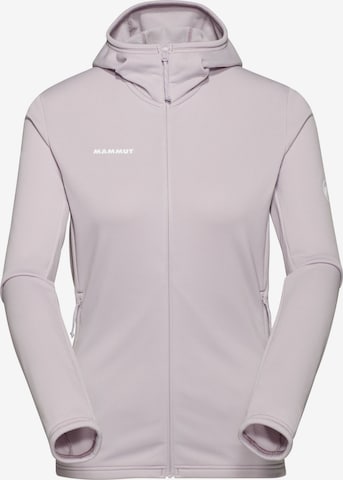 MAMMUT Funktionsfleecejacke 'Aconcagua Light' in Lila: Vorderseite