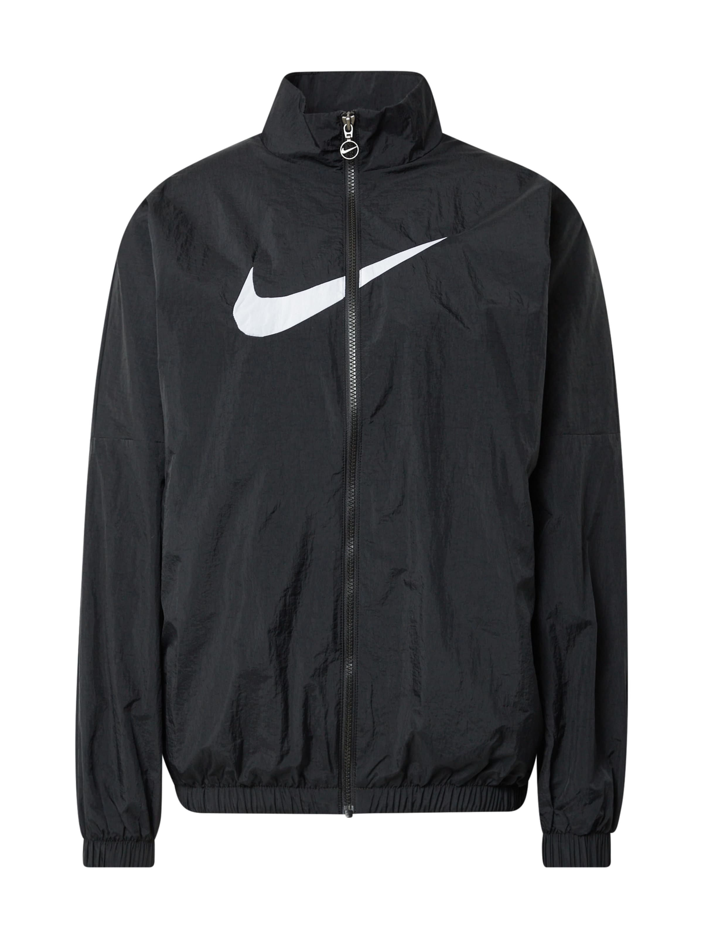 Giacca di mezza stagione 'Essential' di Nike Sportswear in nero: frontale