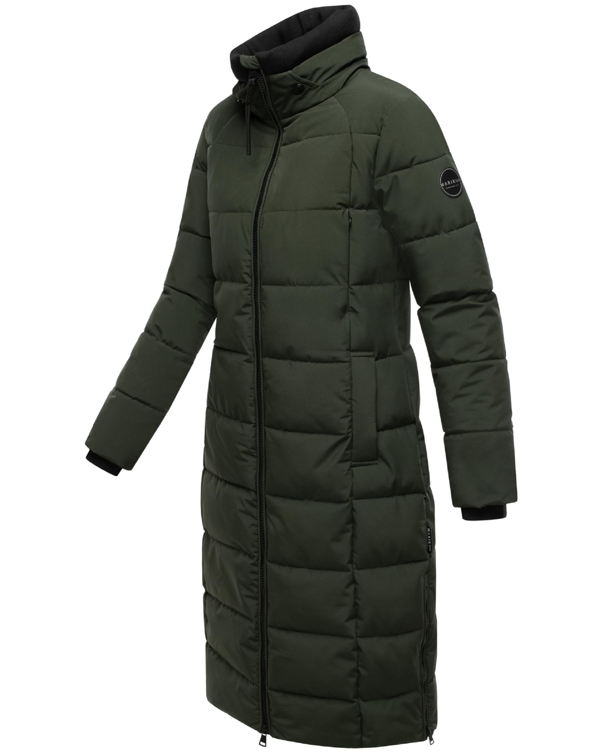 MARIKOO Winter Coat 'Lanitaa XVI' in Green